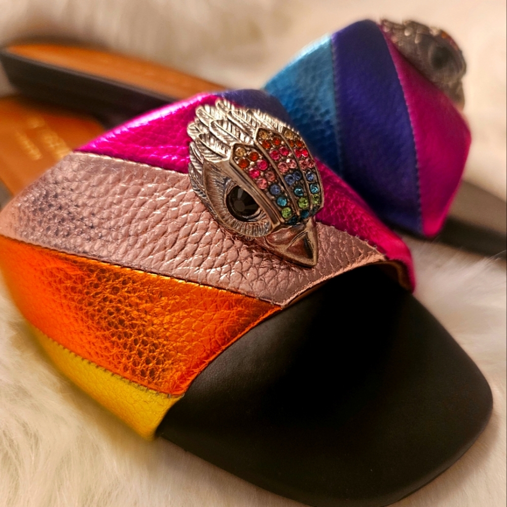 Kurt Geiger Colorful Women's Slide Sandals